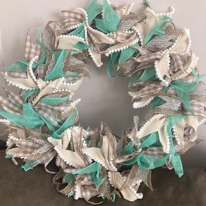 DIY Seafoam Wreath